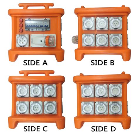 distribution box outdoor|portable power distribution box.